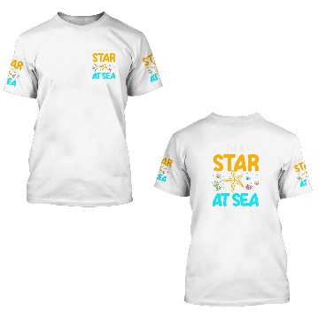 Discover Funny Starfish Saying Ocean Animal And Beach Lover 3D T Shirts