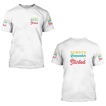 Discover Growth Always Remember Why You Started Entrepreneur Teacher Baseball Tees 3D T Shirts
