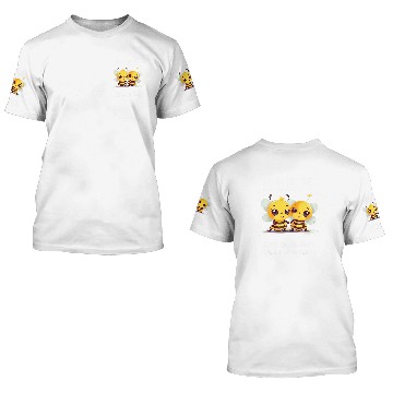 Discover Bees Do So Much For The Environment 3 3D T Shirts