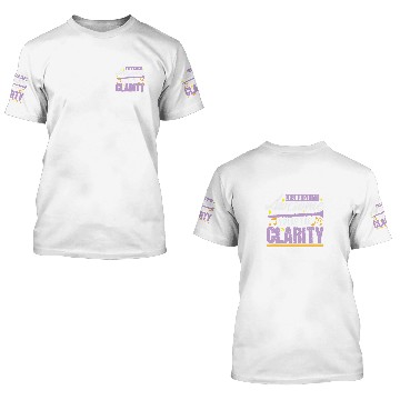 Discover Funny Clarinet Clear Clarinet 3D T Shirts