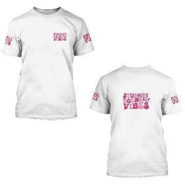 Discover Student Council Vibes School Student Council 1 3D T Shirts