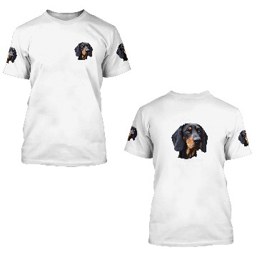 Discover Coonhound Pet Loved By A Black And Tan Coonhound Zip 3D T Shirts