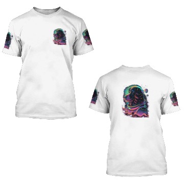 Discover Gordon Setter Pet Astronauts Gordon Setter dog Space Galaxy 1 3D T Shirts