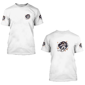 Discover Astronaut Floating In Space Solar System Stars Planets 2 3D T Shirts