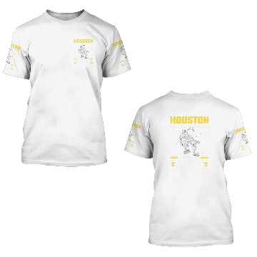 Discover Houston Outer Space Coffee We Have A Problem Astronau Zip 3D T Shirts