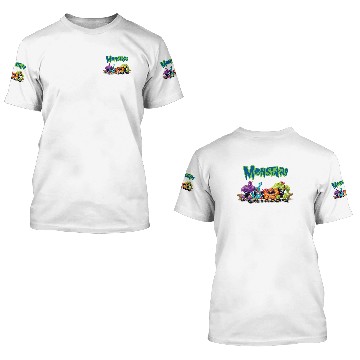 Discover Space Jam Monstars Group 3D T Shirts
