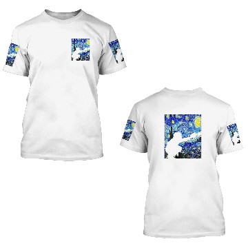 Discover Sport Baseball Starry Night Van Gogh Baseball Catcher Zip 3D T Shirts