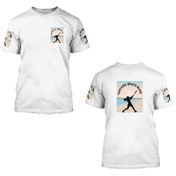 Discover Sport Softball Ventura Beach Softball Team 3D T Shirts