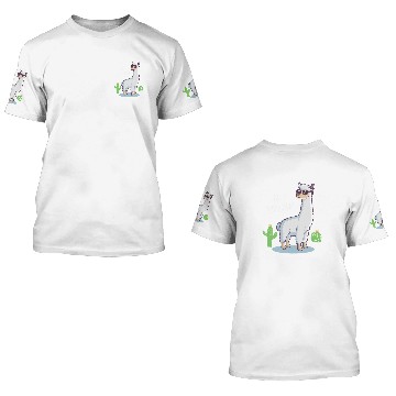 Discover Llama Pet No Problama 63 Baseball Tees 3D T Shirts