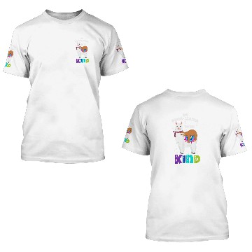 Discover Llama Pet No Prob Llama  Be Kind Bullying Graphic Plus Size 3D T Shirts