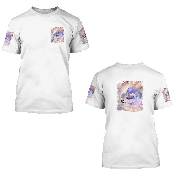 Discover Llama Pet Space Llama Riding Penguin 9 Baseball Tees 3D T Shirts