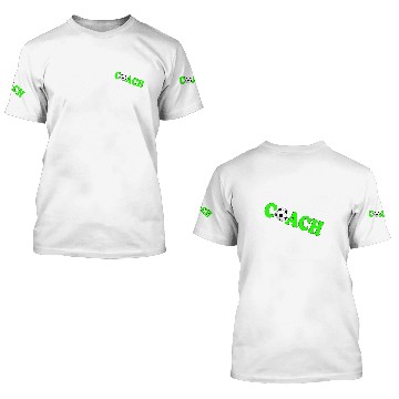 Discover Soccer Coach Zip 3D T Shirts
