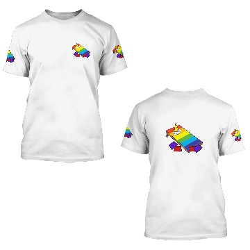 Discover Unicorn Pet Cornhole Corn Hole Unicornhole Baseball Tees 3D T Shirts