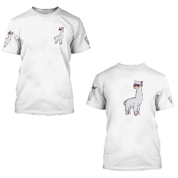 Discover Llama Pet Spit Happens Llama Alpaca Camelid Baseball Tees 3D T Shirts