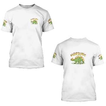 Discover Dinosaur Pet Nacho Stegosaurus Reptile Animal Prehistoric Baseball Tees 3D T Shirts