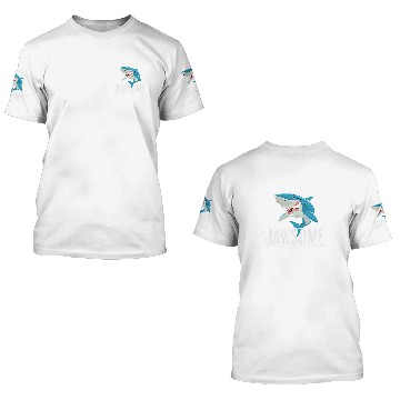 Discover Shark Pet Jaws Awesome Jawsome Shark Lovers Cool Baseball Tees 3D T Shirts