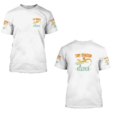 Discover Gecko Pet Tiny Dragon Keeper Reptile Leopard Gecko Lover Lizard 8 Baseball Tees 3D T Shirts
