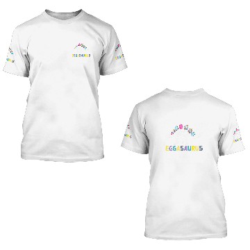 Discover Dinosaur Pet Eggasaurus Stegosaurus Easter Egg Dinosaur Funny Easter1 3D T Shirts