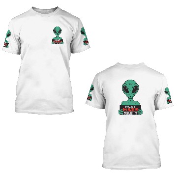Discover Aliens UFO Flat Mars Society Baseball Tees 3D T Shirts