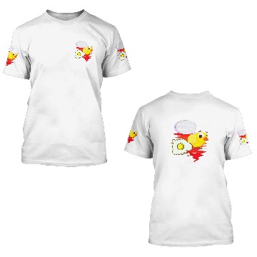 Discover Chicken Pet Frohe Ostern fried egg funny chick chicken eggs 3D T Shirts