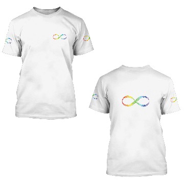 Discover Autism Puzzle Neurodivergent Awareness Infinity Rainbow Autism ADHD 3D T Shirts