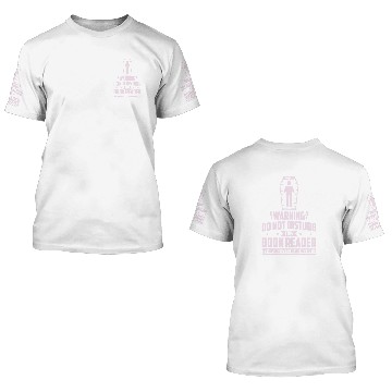 Discover Book Fun Warning Do Not Disturb This Book Baseball Tees 3D T Shirts