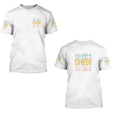 Discover Cheer vintages Cheerleading Coach Baseball Tees 3D T Shirts