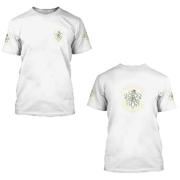 Discover Book Fun Reading Club Cthulhu Book Club 3D T Shirts
