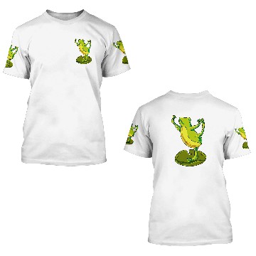 Discover Frog Pet Yoga Frog Yoga Toad Baseball Tees 3D T Shirts