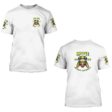 Discover Colorful Cicada 2024 Invasion 3D T Shirts