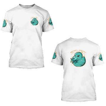 Discover Squid Pet Duck Gift Funny rubber duck Cthulhu kraken squid octopus design Baseball Tees 3D T Shirts