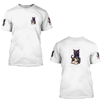 Discover Book Fun Libraries Are For Everyone Cat Book Reader Librarian 3D T Shirts