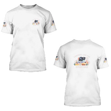 Discover Book Fun Libraries Are For Everyone Librarian Reader Reading 3D T Shirts