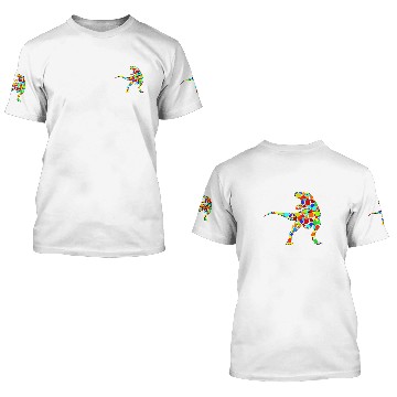 Discover Dinosaur Pet Polka Dot Pattern Happy Dot Day Lover 3D T Shirts