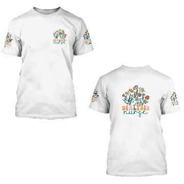 Discover nurses Job Groovy Wildflower Dialysis nurses Tees Baseball Tees 3D T Shirts