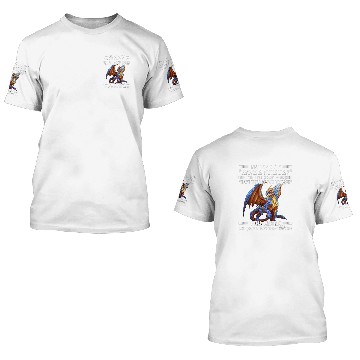 Discover Dragon Pet Instead of have a nice day 3D T Shirts