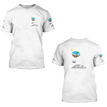 Discover Astronaut Job Moon Landing Space Flat Earth Quote Idea 3D T Shirts