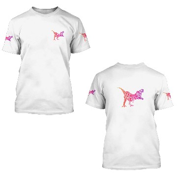 Discover Dinosaur Pet Dot Day T Rex Baseball Tees 3D T Shirts