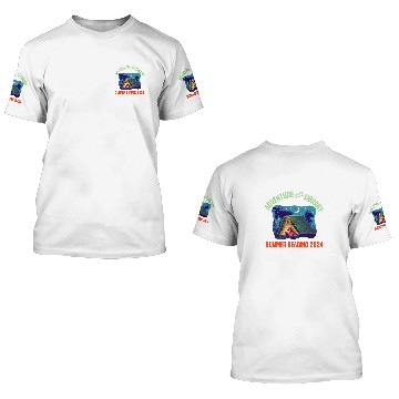 Discover Book Fun Adventure Begins At Your Library Summer Reading Program 04 08 3D T Shirts