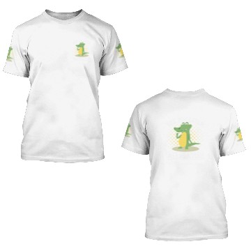 Discover Alligator Pet See You Later Alligator Crocodile Rainbow Leopard 3D T Shirts
