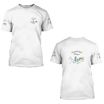 Discover Unicorn Pet Skydiving Magic 3D T Shirts