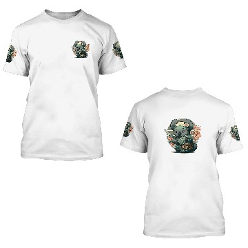 Discover Koala Pet Samurai Koala Warrior Japanese Ninja Koala Kawaii23 12 Baseball Tees 3D T Shirts