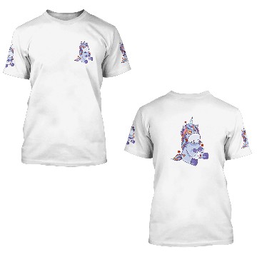Discover Unicorn Pet Witchcraft Doll Magical Voodoo Dolls 3D T Shirts