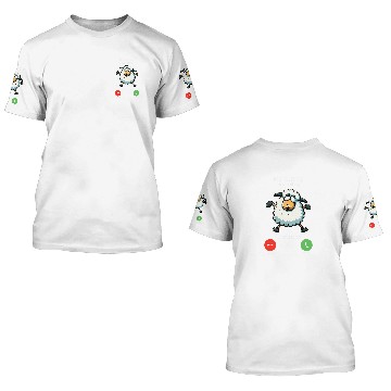 Discover Sheep Pet My Sheep are Calling Sheepherders Farmer Wool 3D T Shirts