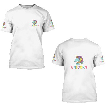 Discover Unicorn Pet Magic like a Unicorn Magical Unicorn 6 3D T Shirts