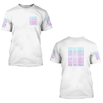 Discover Fishing Fun Deep Sea Fishing 3D T Shirts