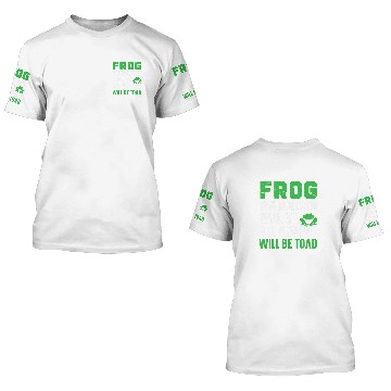Discover Frog Pet Parking Only All Others Will Be Toad Froggy Amphibian Baseball Tees 3D T Shirts