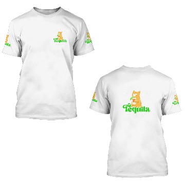 Discover Funny Tequila Drinking Cat Lover Salt Lime Bartender Drink 26 Baseball Tees 3D T Shirts