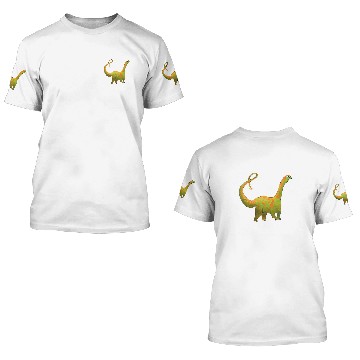 Discover Dinosaur Pet Apatosaurus Brontosaurus 3D T Shirts