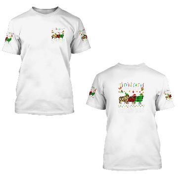 Discover Sheep Pet Funny Merry Christmas Leopard Plaid Sheep Animals 3D T Shirts
